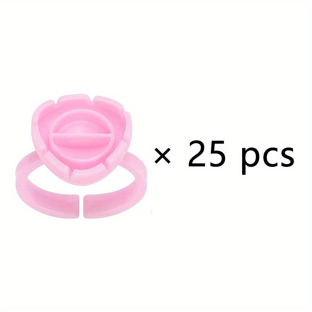 100 pcs Smart Glue Ring Cups for Eyelash Extensions