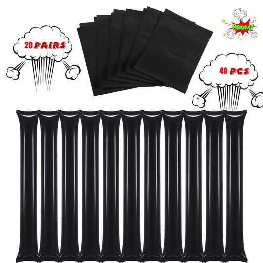 40pcs Inflatable Cheerleading Sticks Basketball Football Party