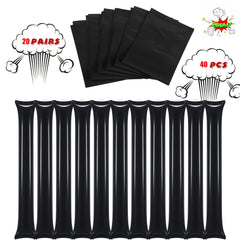 40pcs Inflatable Cheerleading Sticks Basketball Football Party