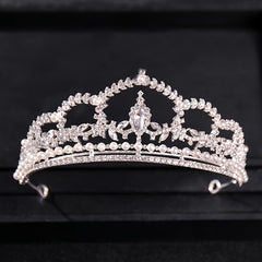 Crystal Bridal Queen Big Crown Wedding Tiara Hair Accessories