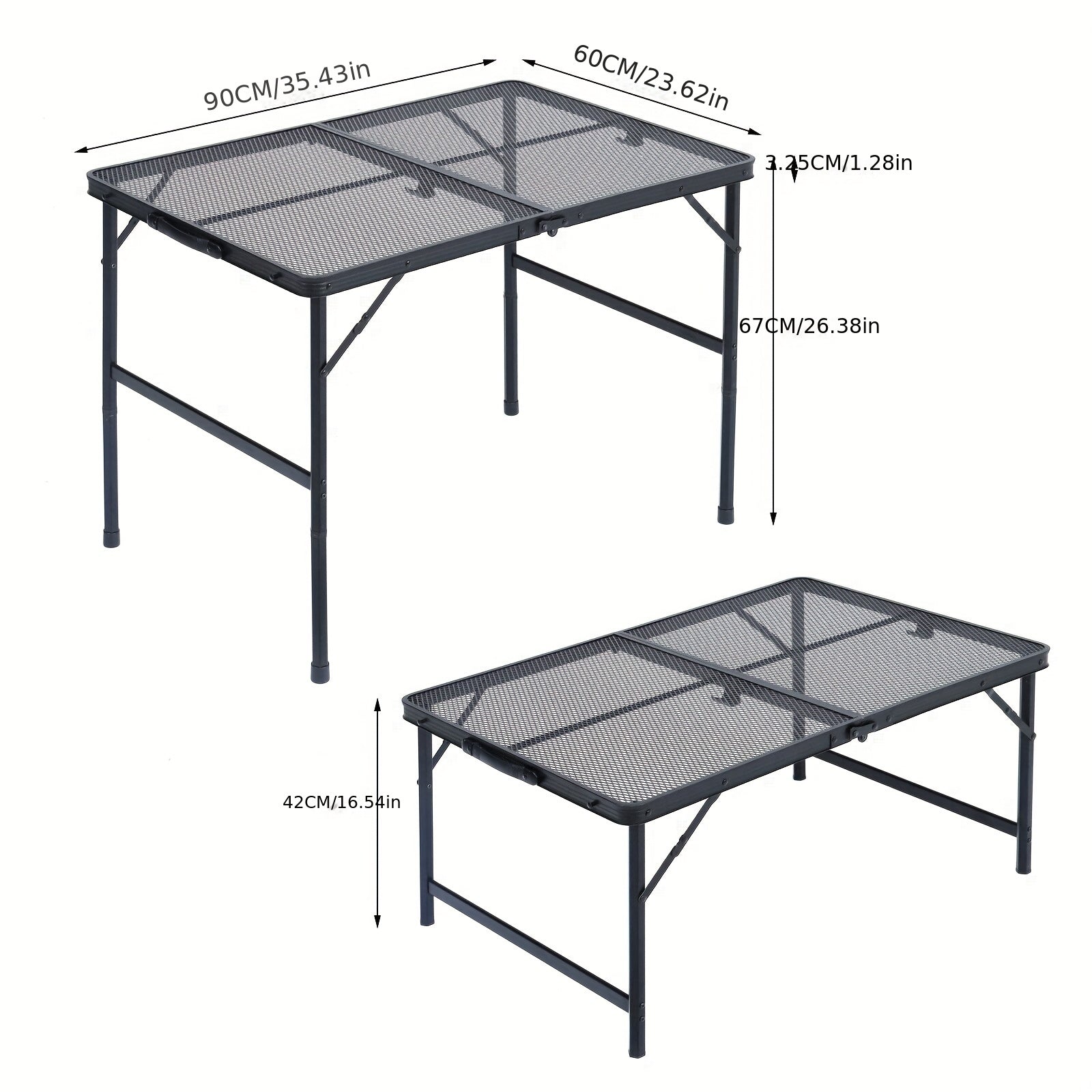 Portable Folding Camping Table for Outdoor Kitchen and Picnic