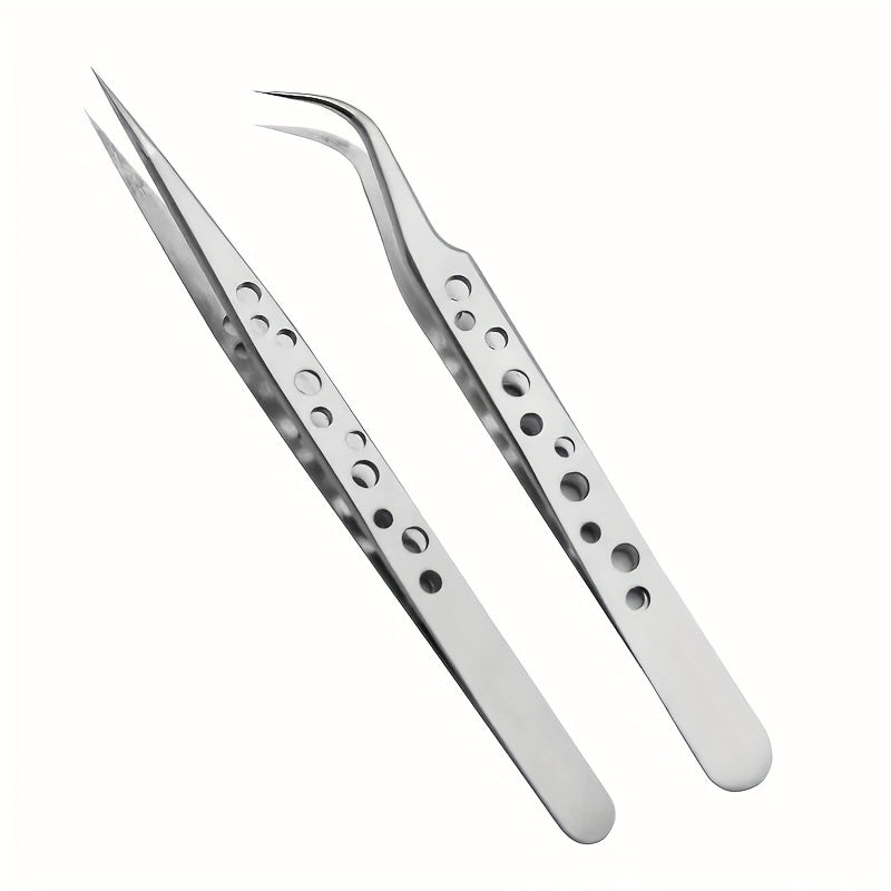 Anti Static Stainless Steel Tweezers for Eyelash Extensions