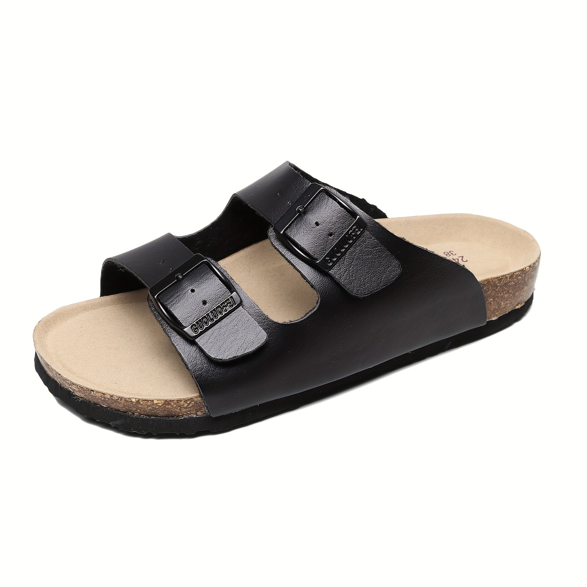Men's Open Toe Slip On Strap Slides Non slip Sandals
