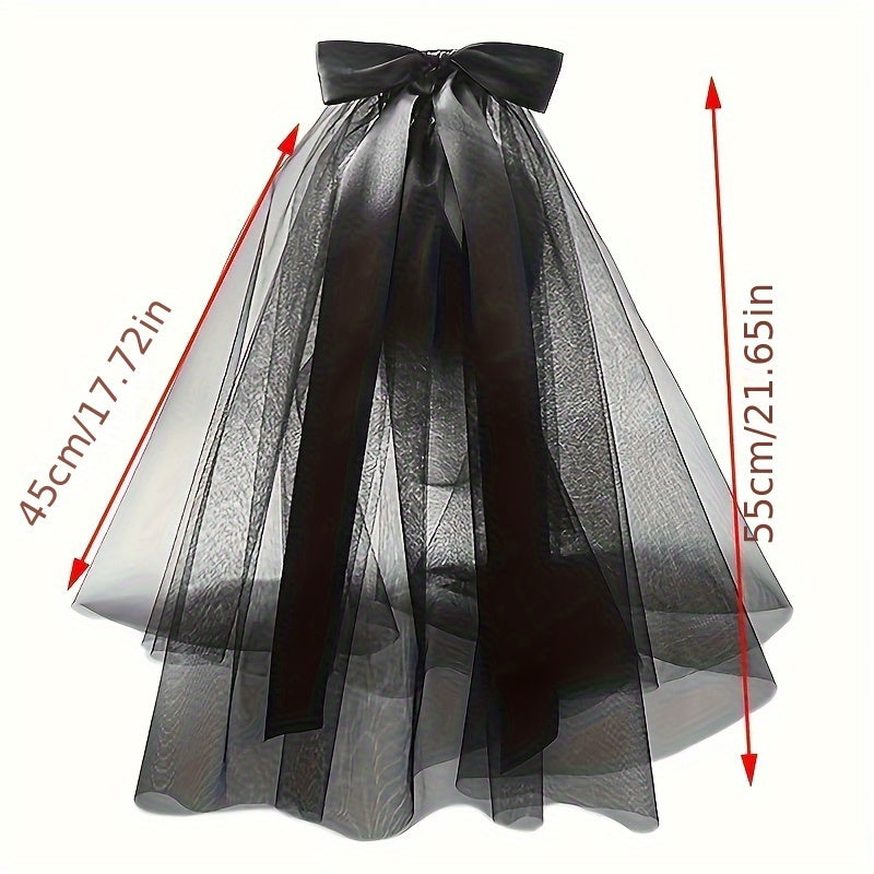 Double Layer Fairy Bridal Veil for Bride