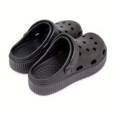 Women's Solid Clogs Casual Lightweight Garden Shoes