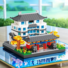 4300pcs World Famous School Building Blocks Model Gift