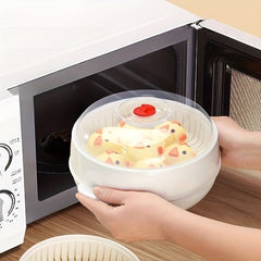1pc Microwave Steamer Plastic Cooker For Kitchen Gadgets
