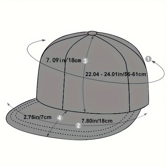 Men's Outdoor C Letter Baseball Cap Adjustable Casual Hat Hip Hop Hat