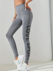 Solid Yoga Seamless Leggings High Waist Tight Pants