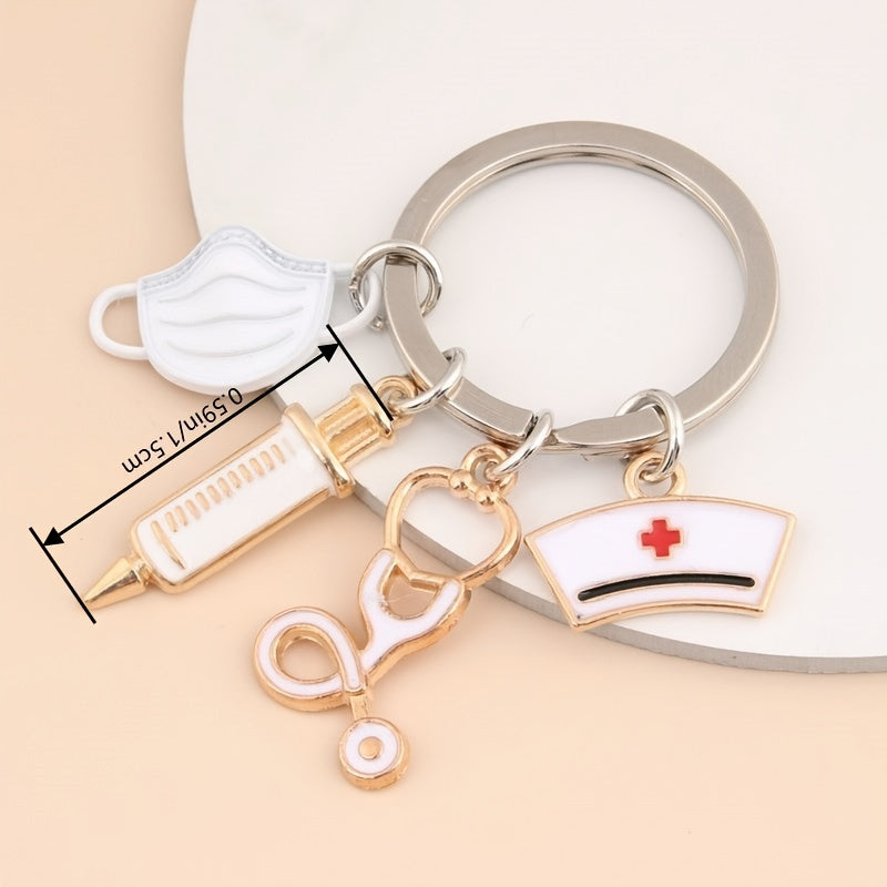 Doctor Themed Keychain for Medical Professionals