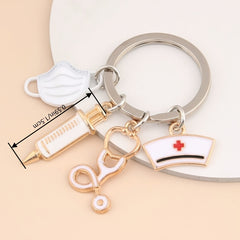 Doctor Themed Keychain for Medical Professionals