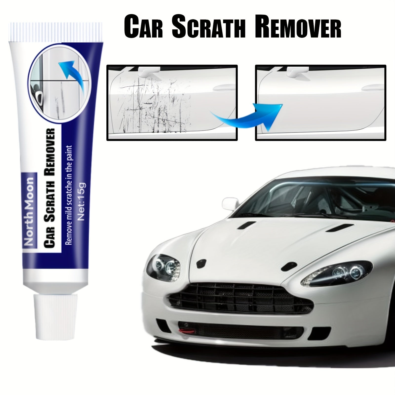 Car Scratch Repair Remover Scratch Removal Abrasive Scratch Polishing