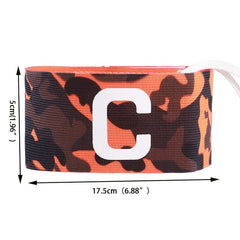 Football Captain Armband Nylon Camouflage Adjustable Training Band