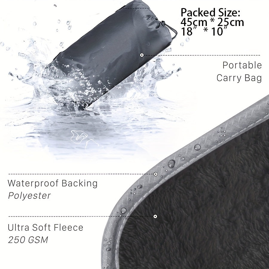 Waterproof Stadium Blanket Weatherproof Windproof Outdoor Blanket