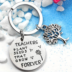 Stainless Steel Keyring Grateful Gift To Teachers