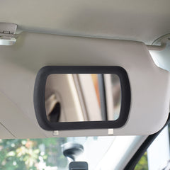 Car Visor Makeup Mirror Stick On Vanity Mirror Sun Shading