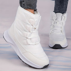 Women's Waterproof Snow Boots Comfortable Winter Warm High Top Outdoor Boots