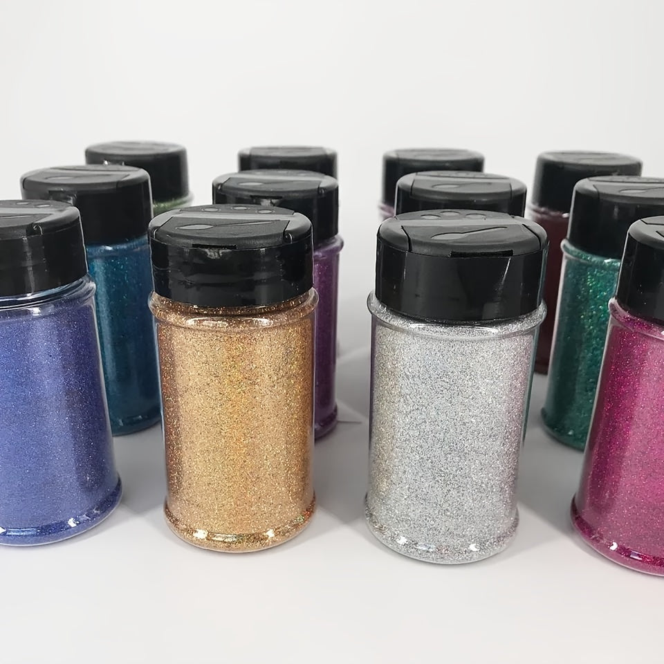 Fine Chunky Glitter 1 OZ Shaker Container Bag Metallic Holografic Face Paint
