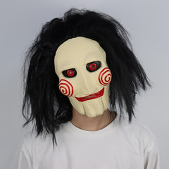 Scary Saw Mask Cosplay Halloween Party Costume Props