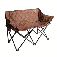 Portable Outdoor Double Folding Chair for Camping Beach