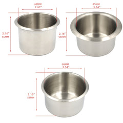 Stainless Steel Cup Holder for RV Boats Campers