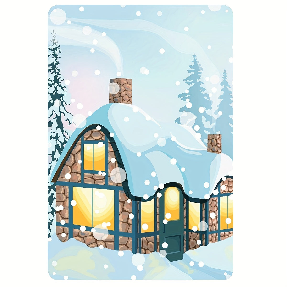 8''x12'' Christmas Metal Tin Signs - Retro Holiday Home Decor