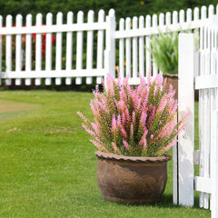 Artificial Lavender Bouquet UV Resistant for Garden Porch Decoration