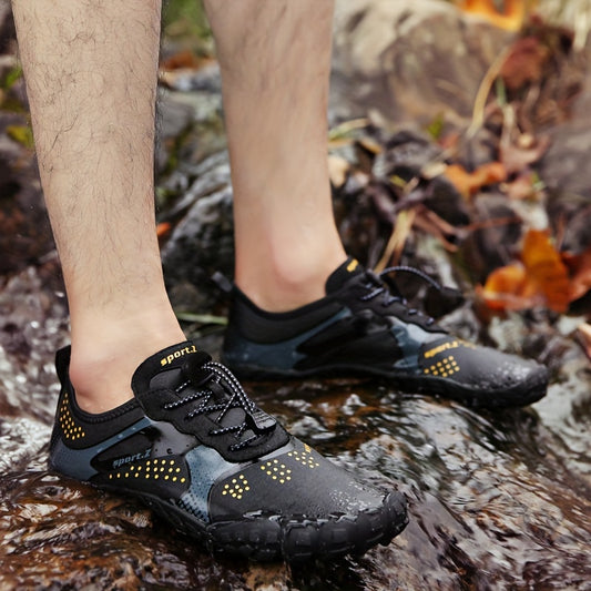 Men's Water Shoes Adjust Buckle Breathable Quick Dry Non Slip for Beach