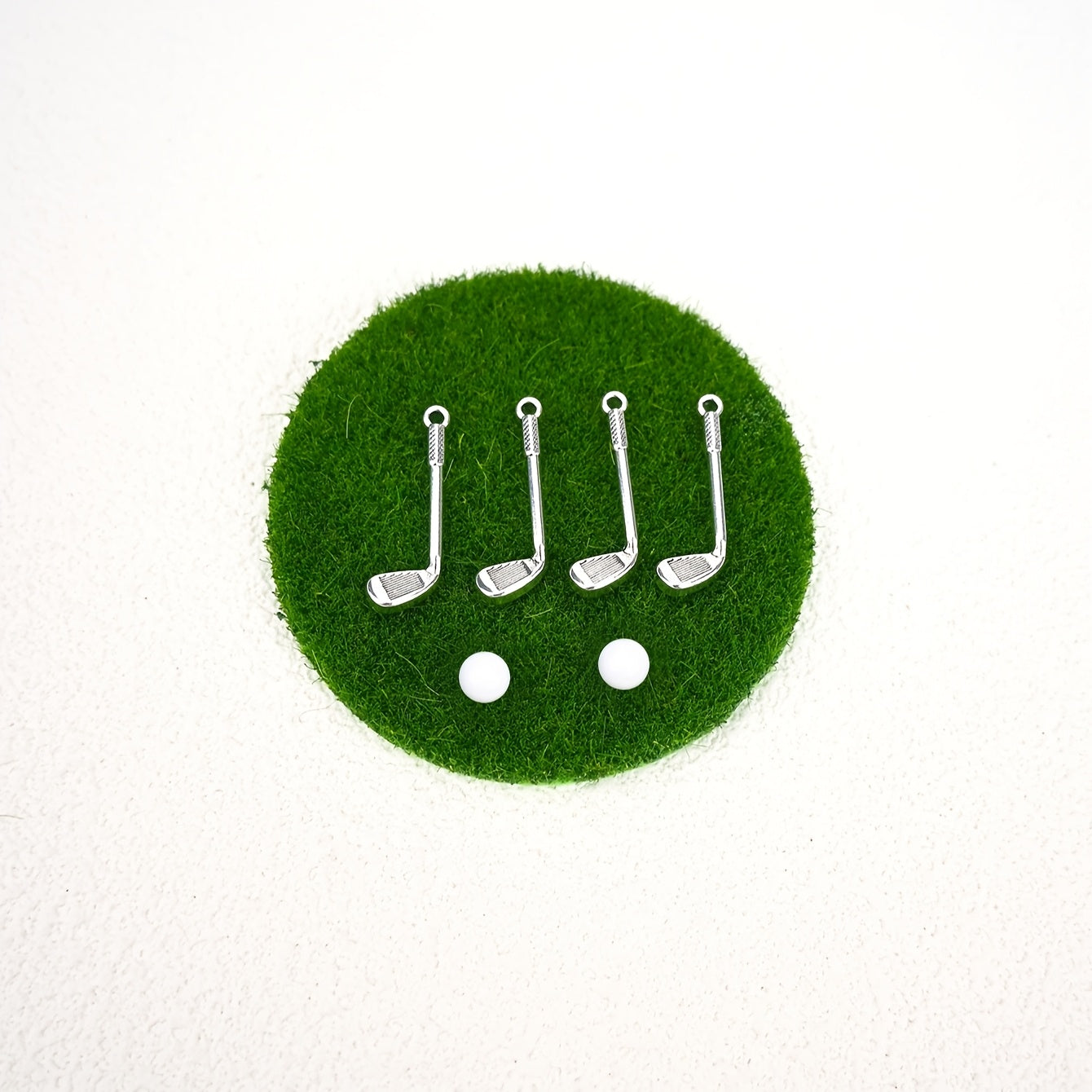 Micro Golf Scene Ornament Dollhouse Accessories Mini Landscape Souvenirs