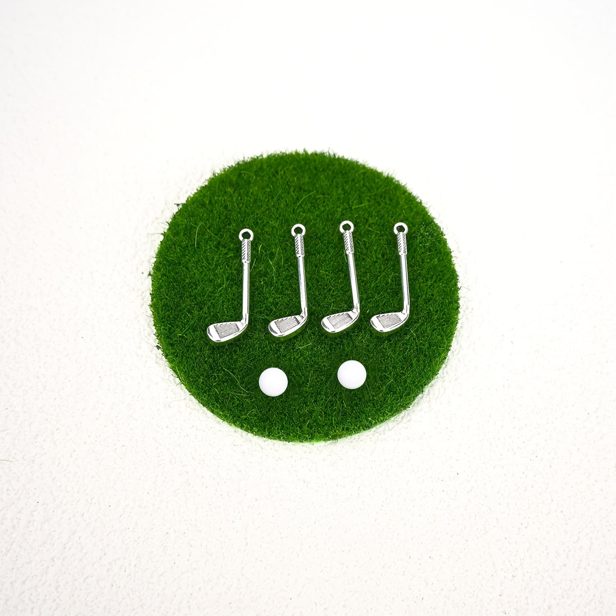 Micro Golf Scene Ornament Dollhouse Accessories Mini Landscape Souvenirs