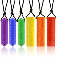 Chew Necklaces for Sensory Kids - Silicone Oral Motor Aids