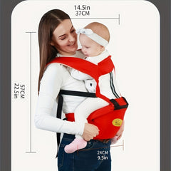 Ergonomic Infant Hipseat Carrier Backpack Kangaroo Sling Wrap