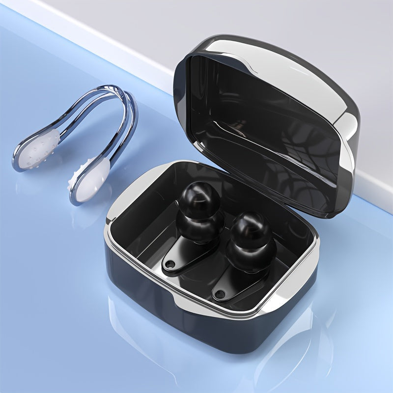 Swimming Earplugs & Nose Clip Set Waterproof Unisex Accessories