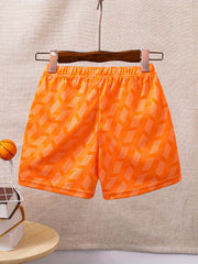 Boys Comfortable Creative Shorts for Summer Outdoor