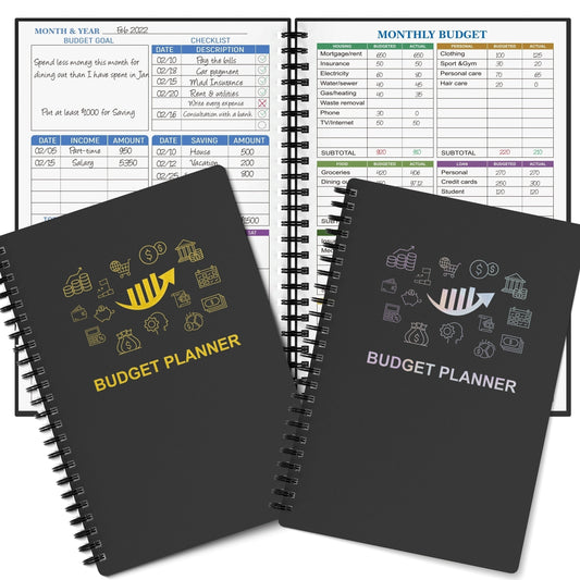 1pc Budget Planner Manage Money Effectively Undated Monthly Finance Organizer
