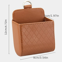 Car Air Vent Hanging Storage Box Mobile Phone Bag Car Mobile Phone Holder