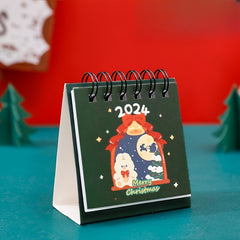 Mini Desk Calendar Student Cartoon Ornament Small Desk Calendar