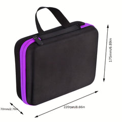 Essential Oils Carrying Case 30 Bottles Storage Organizer Bag