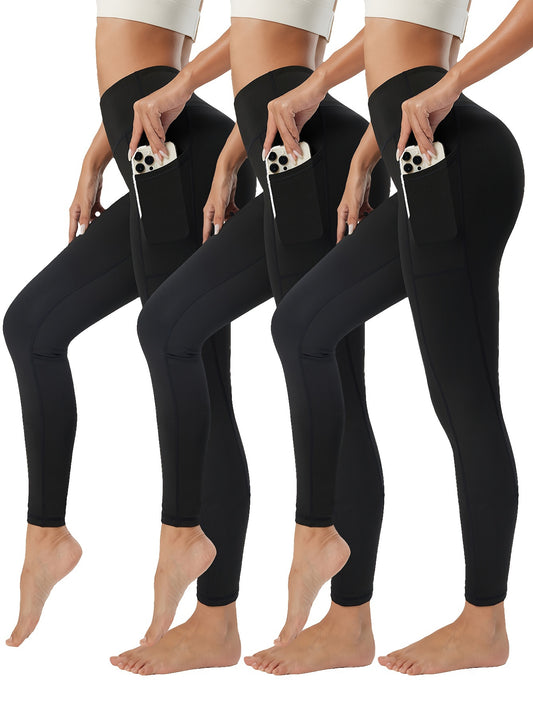 High Waist Yoga Tight Pants With Pocket for Women