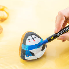 6200 Double Headed Marker Pen Non Transparent Soft Brush Art Paint DIY