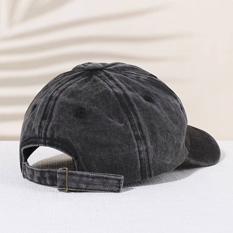 Children's Vintage I Love Dad Baseball Cap Sunscreen Sunshade Peaked Cap