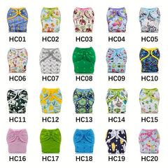 Waterproof Reusable Cloth Diaper Cover for 3-15kg Babies