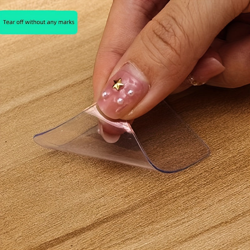 10pcs Nano Double Sided Glue Acrylic Tape Waterproof Non Slip Patch