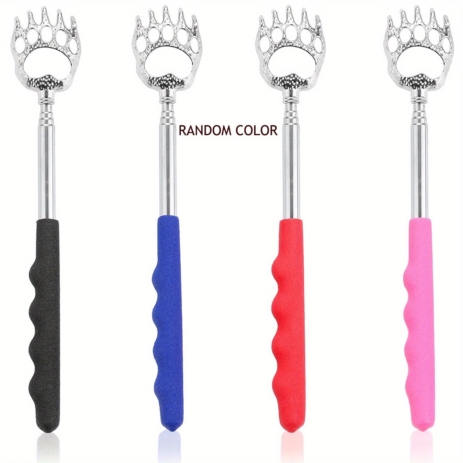 Telescoping Bear Claw Back Scratchers Extendable Backscratcher