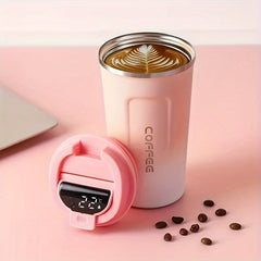 500ml Leakproof Stainless Steel Water Bottle Gradient Insulated Cup