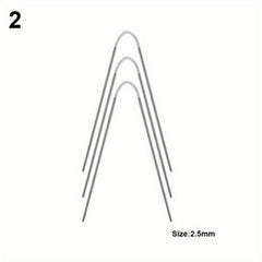 3pcs Stainless Steel Ring Knitting Needle 2mm-3.5mm