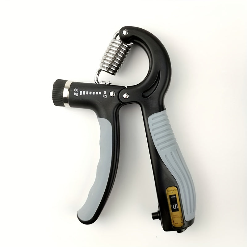 Adjustable Counting Grip Device - Finger Strengthener for Muscle Training