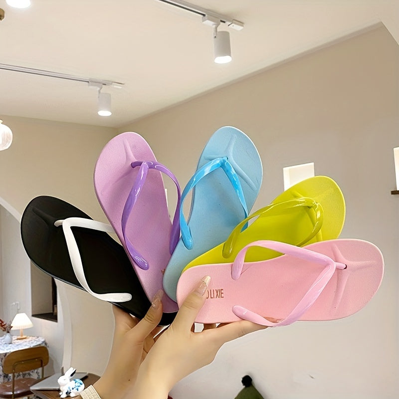 Girl's Durable Flip Flops for Adventures