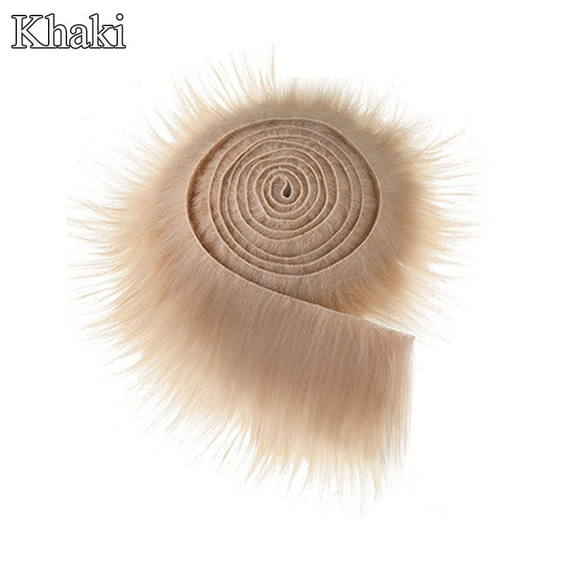 Faux Fur Trim Ribbon for DIY Craft Costume Decoration Fabric