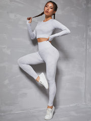 Yoga Set Top & Leggings Women's Activewear